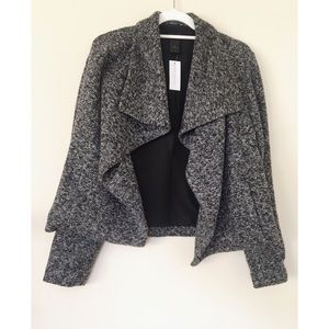 🍂 NWT Ann Taylor Gray Jacket | Size M